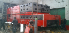 Construction de la chaudière