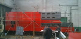 Construction de la chaudière