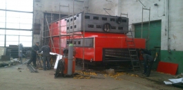 Construction de la chaudière