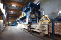 27 avril : travaux process vue presse à balles