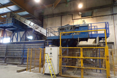 27 avril : travaux process machine alimentation