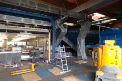 27 avril : travaux process vue future cabine