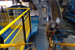 27 avril : travaux process côté gauche trommel