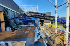 07 mai : prolongation cabine de tri