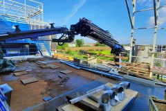 07 mai : prolongation cabine de tri