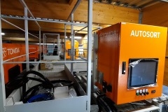 07 mai : machines de tri optique au-dessus cabine