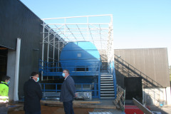 14 avril : extension cabine de tri